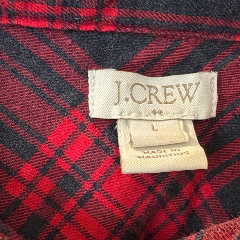 J. Crew Classic Button-Down Plaid Shirt - Picture 2 of 5